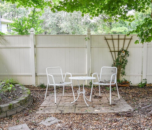 view of patio