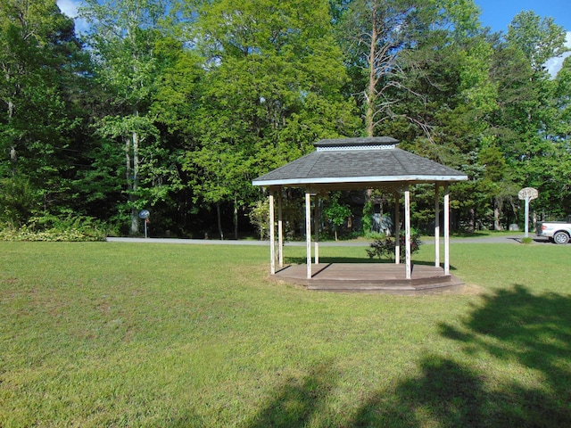668 Mount Zion Rd NW, Georgetown, TN 37336 - view of green lawn with a gazebo