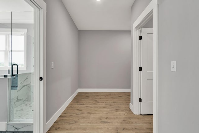 kitchen with recessed lighting, dark wood-style flooring, white cabinetry, baseboards, and ornamental molding