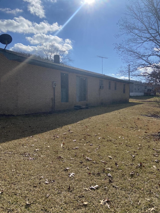 view of rear view of property