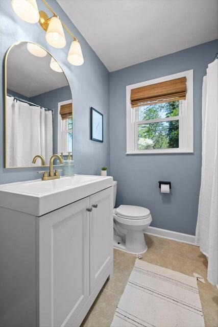 205 W Daytona Dr, Chattanooga, TN 37415 - bathroom featuring vanity, healthy amount of natural light, and tile patterned floors