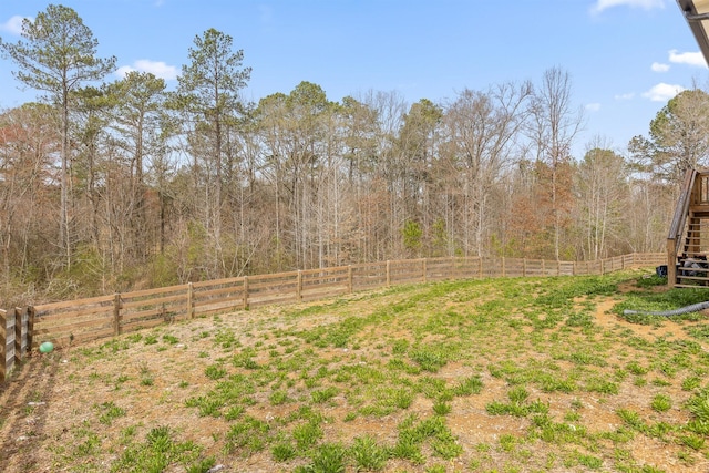3914 Dogwood Valley Rd, Tunnel Hill, GA 30755 - view of yard with fence
