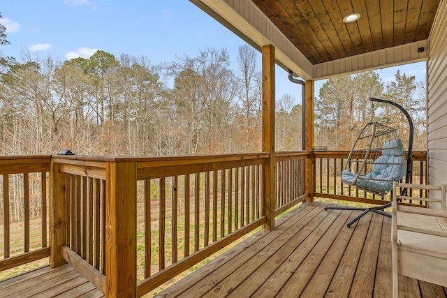 3914 Dogwood Valley Rd, Tunnel Hill, GA 30755 - view of deck