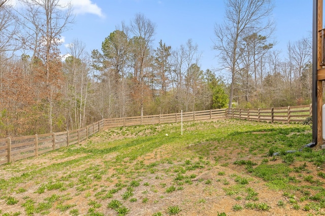 3914 Dogwood Valley Rd, Tunnel Hill, GA 30755 - view of yard featuring a fenced backyard