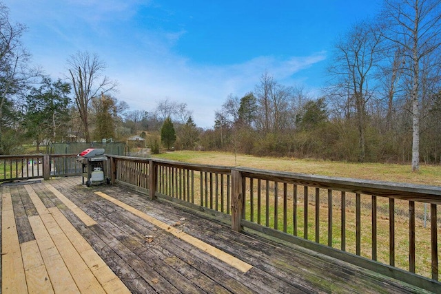 view of deck