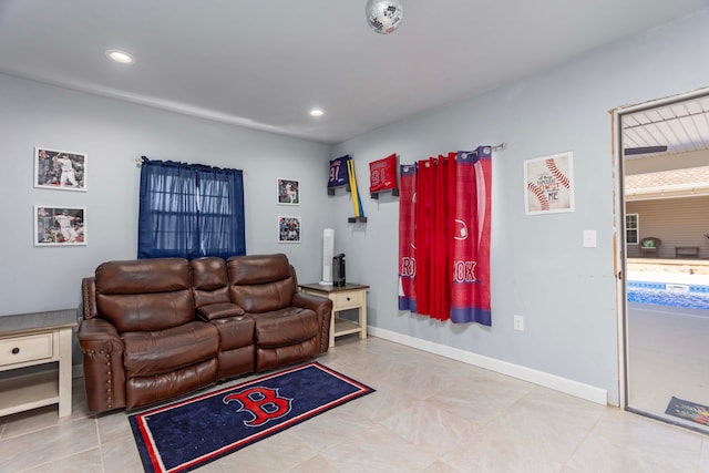 view of living room