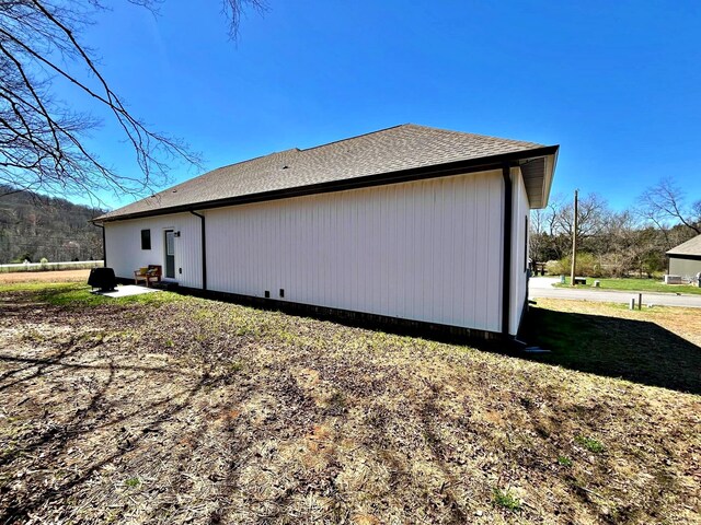 view of side of property
