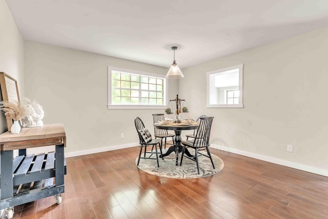 547 Van Davis Rd NW, Georgetown, TN 37336 - dining room with plenty of natural light and wood finished floors