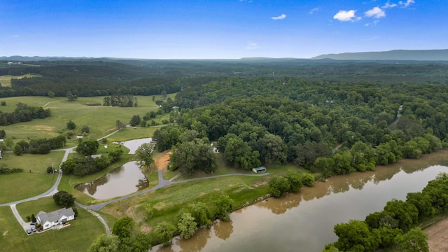 681 Pinhook Rd, Calhoun, TN 37309 - aerial overview of property's location featuring a water and mountain view and a forest