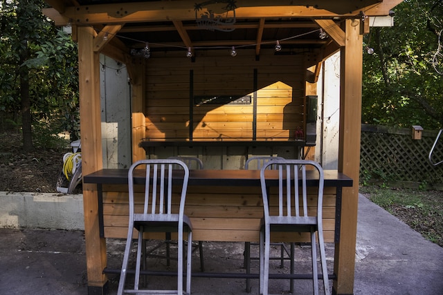 view of patio