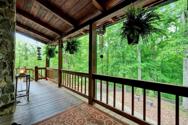 362 River Run Rd, Calhoun, TN 37309 - view of deck