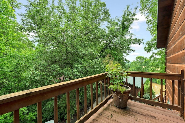 362 River Run Rd, Calhoun, TN 37309 - view of wooden deck