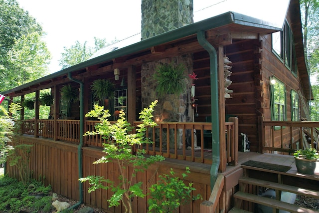 362 River Run Rd, Calhoun, TN 37309 - view of side of property featuring a deck