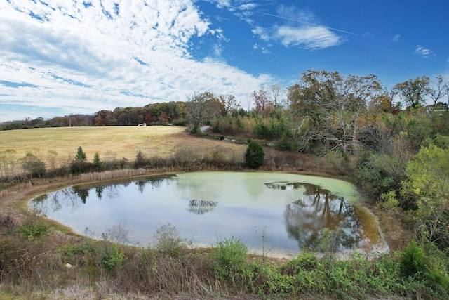 property view of water