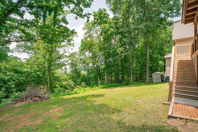 328 Mill Hamlet Rd NW, Charleston, TN 37310 - view of green lawn featuring stairs