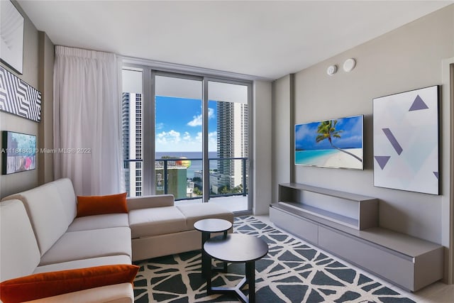 view of living room