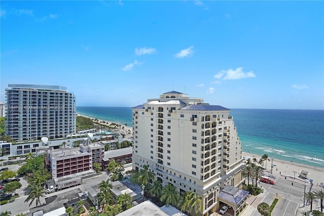 view of property featuring a water view