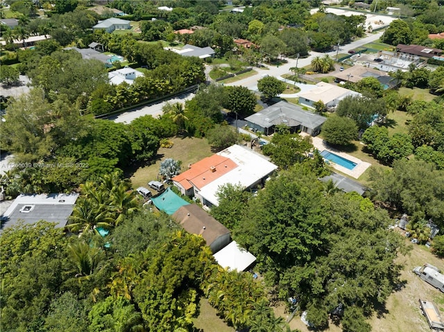 view of aerial view