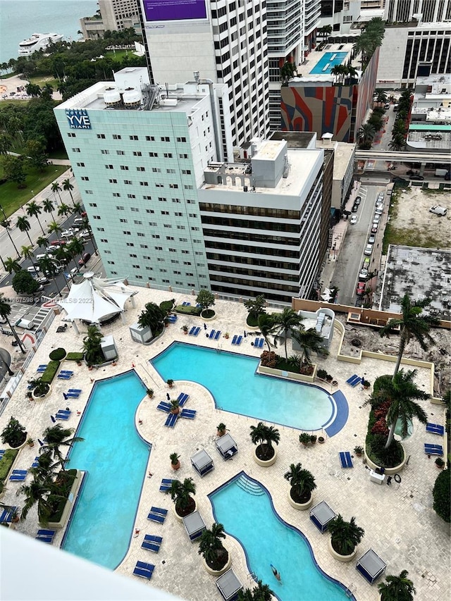 view of birds eye view of property