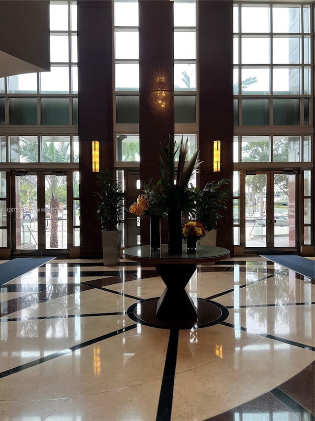 view of lobby