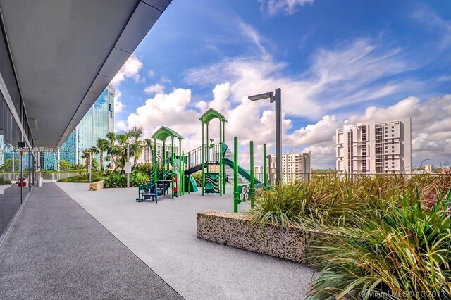 view of community playground