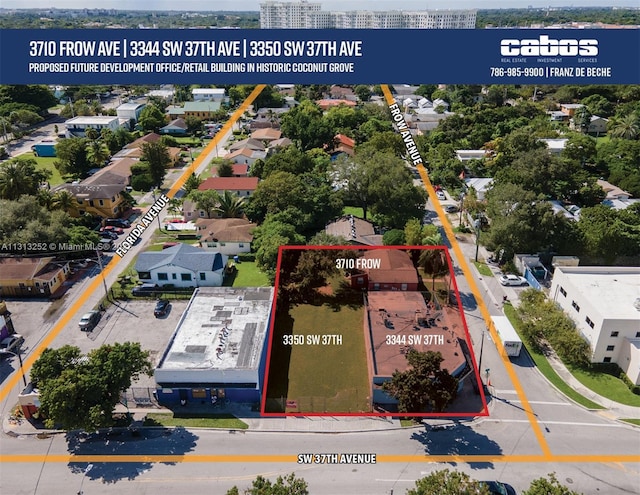 3710 Frow Ave, Miami FL, 33133 land for sale