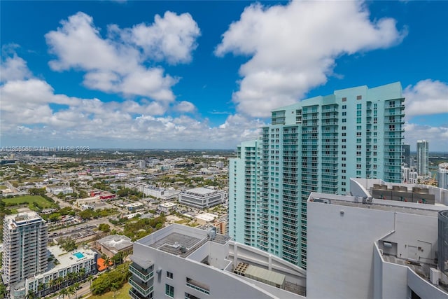 view of property's view of city