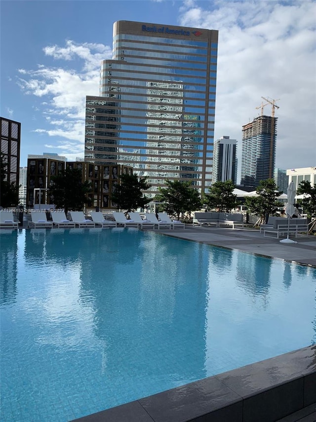 view of swimming pool