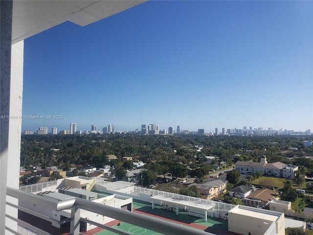 view of birds eye view of property