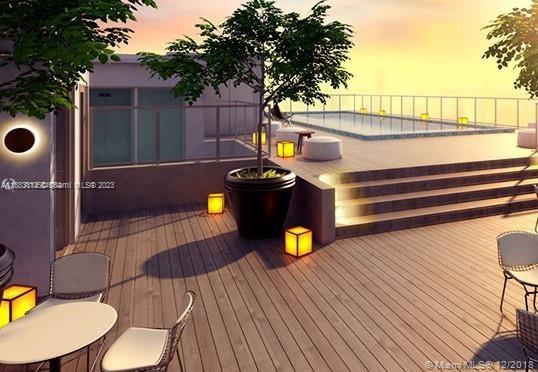 view of deck at dusk