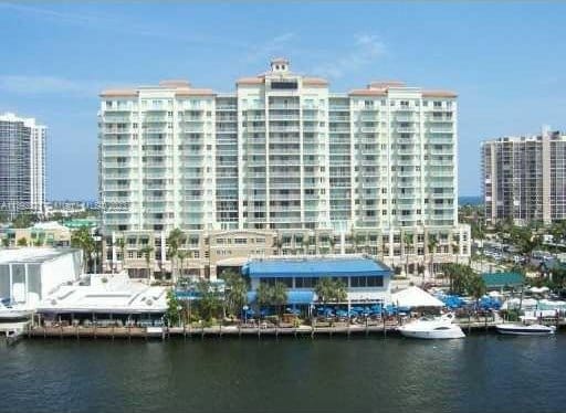 exterior space featuring a boat dock