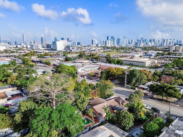 view of aerial view