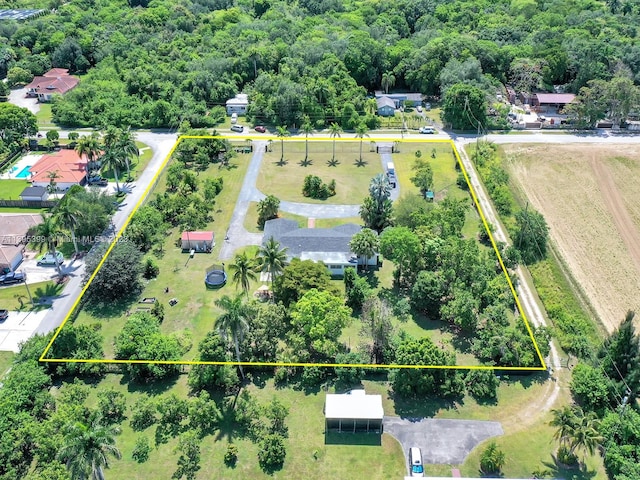 view of birds eye view of property