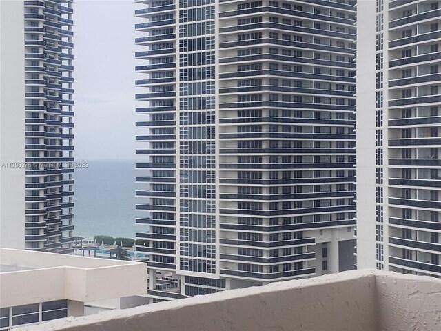 view of property featuring a water view