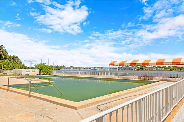 view of pool