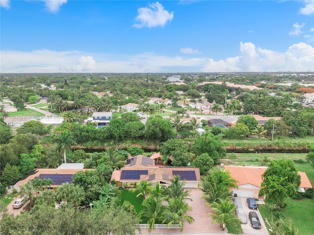 birds eye view of property featuring a residential view