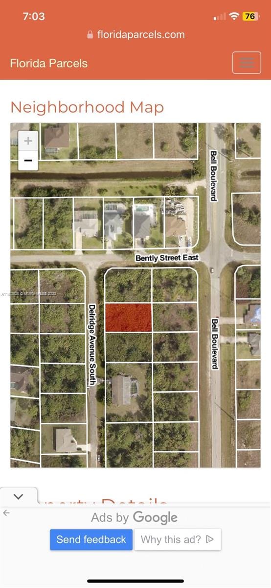 709 Delridge Ave S, Lehigh Acres FL, 33974 land for sale