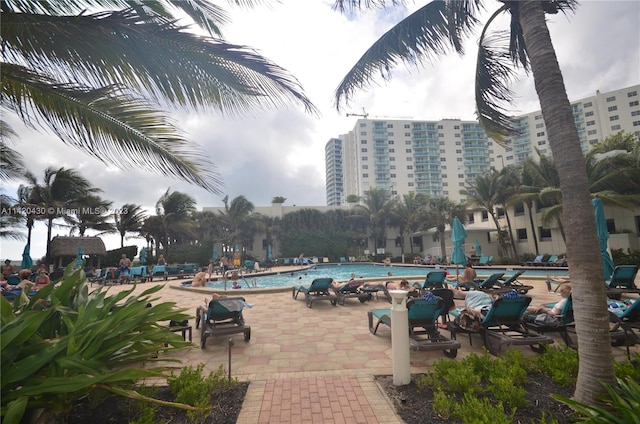 view of swimming pool