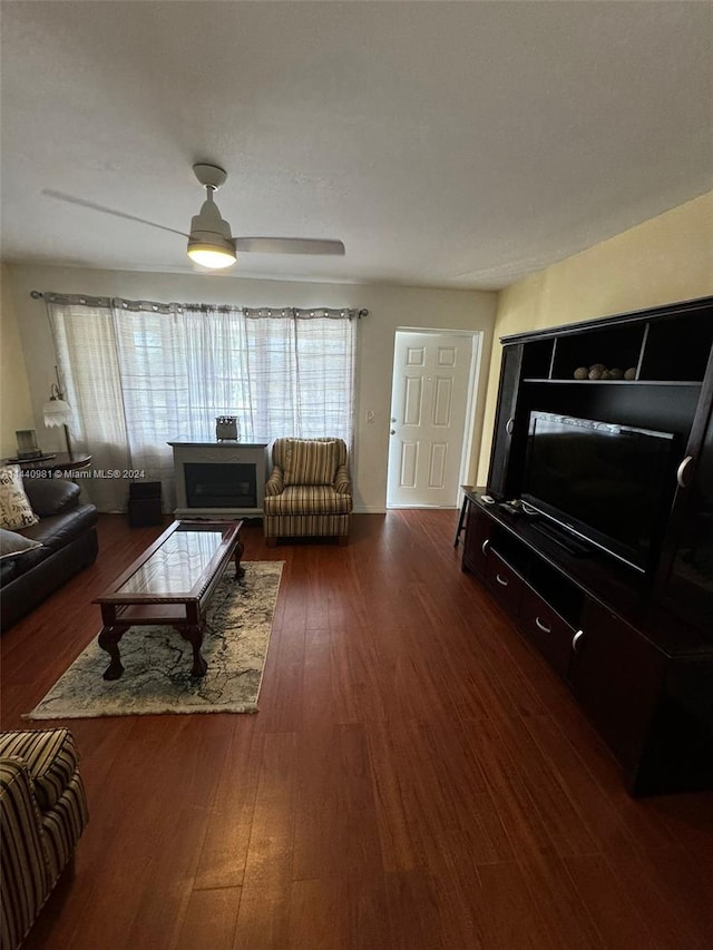 dining area with wood-type flooring