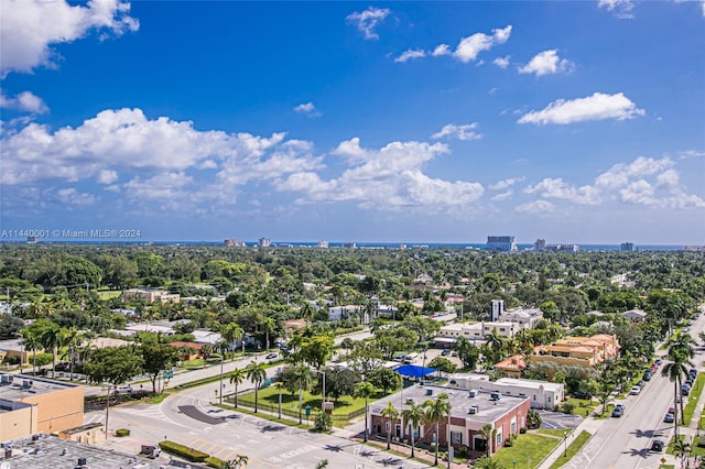 view of drone / aerial view