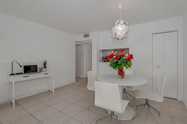 555 NE 15th St Unit 32E, Miami, FL 33132 - view of tiled dining room