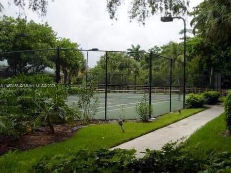 view of sport court