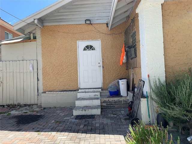 view of entrance to property