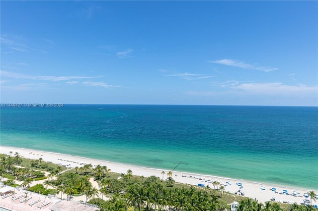 9705 Collins Ave Unit 1803N, Bal Harbour, FL 33154 - water view with local beach