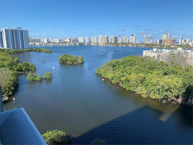 16385 Biscayne Blvd Unit 1417, North Miami Beach, FL 33160 - view of property view of water