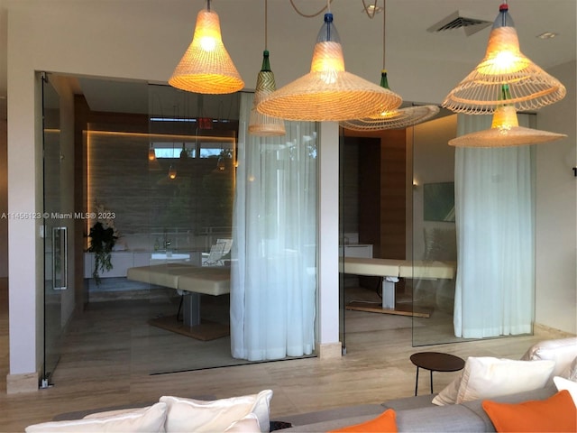 16385 Biscayne Blvd Unit 1417, North Miami Beach, FL 33160 - interior space featuring wood-type flooring