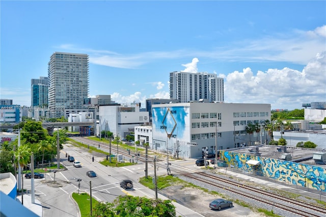 view of property's view of city