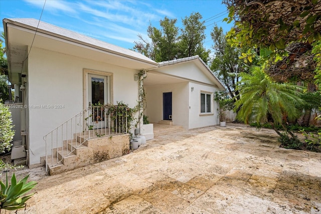 view of rear view of house