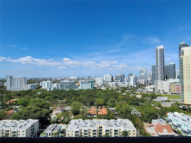 view of property's view of city