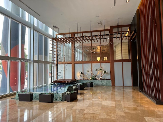 view of building lobby